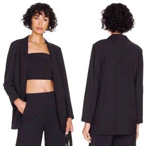 😮NWT - THEORY Casual Blazer K - Sz 2 - MSRP $440 Precision Ponte Black L0827114